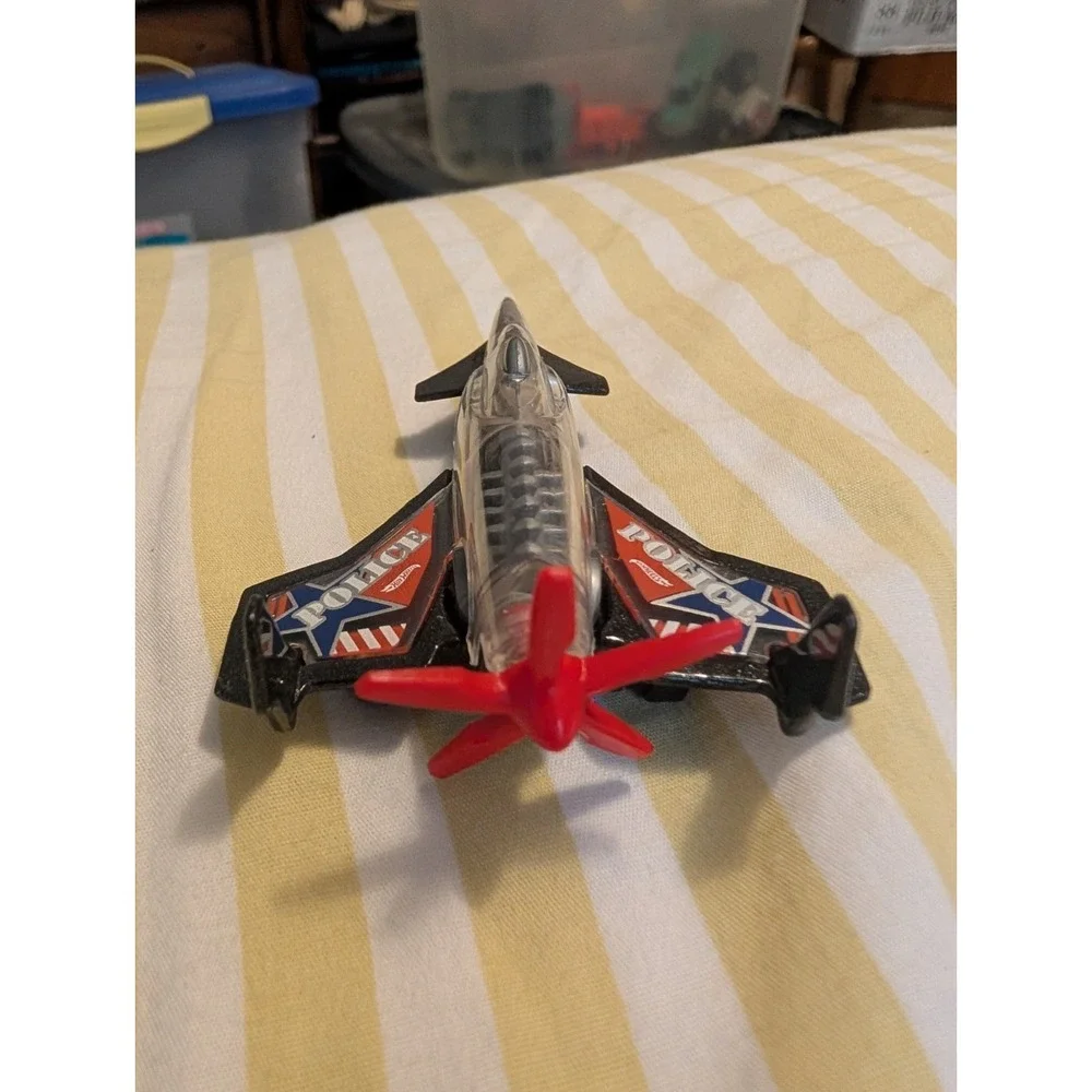HOT WHEELS POISON ARROW BLACK & CLEAR 3 1/8